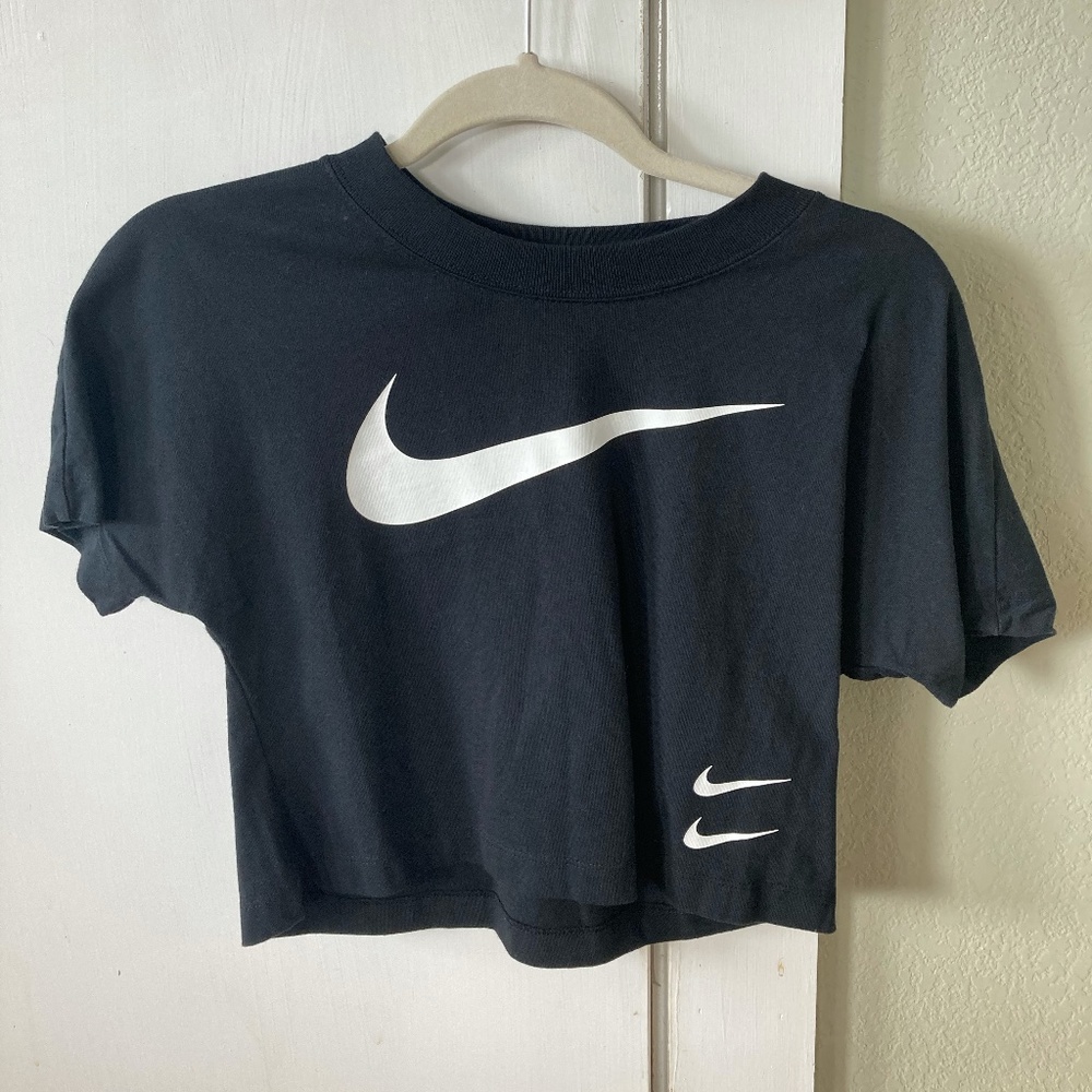 Nike Swoosh Crop Top